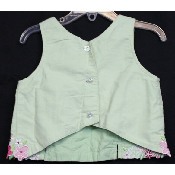 2002 Gymboree Easter Basket Green Shirt Flowers Spring Casual Party - Picture 4 of 5